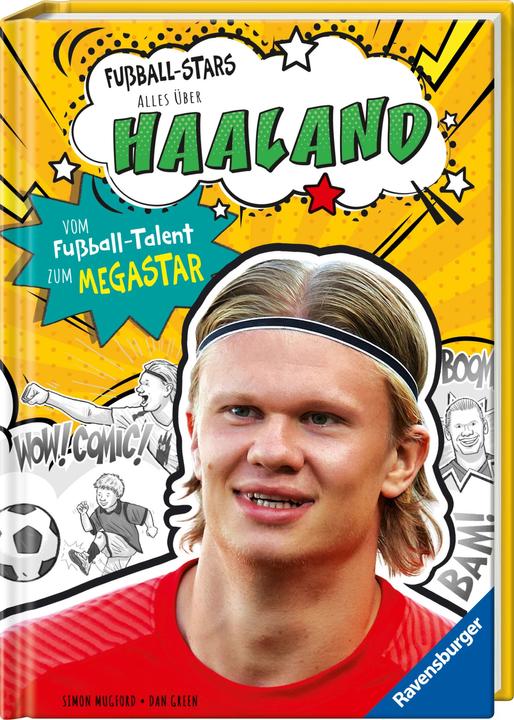 Actual product image Ravensburger Fussball-Stars - Alles über Haaland (German, Ulrich Thiele, Simon Mugford, Dan Green, 2024)
