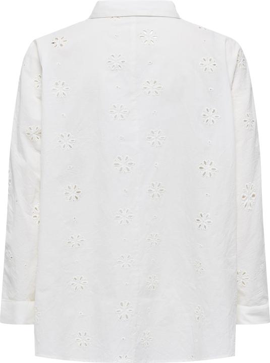 Produktbild Only Onlnew Lina Grace Ls Brod Angl Shirt Wvn (XL)