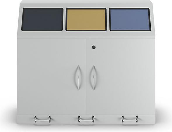 Produktbild Wertstoffsammler, Stahl (210 l)