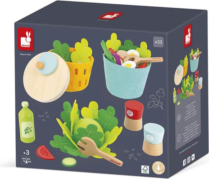 Immagine prodotto Janod Salat Set mit Zubehör