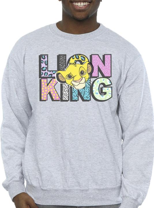 Immagine prodotto Disney The Lion King Pattern Logo Felpa Uomo (L)