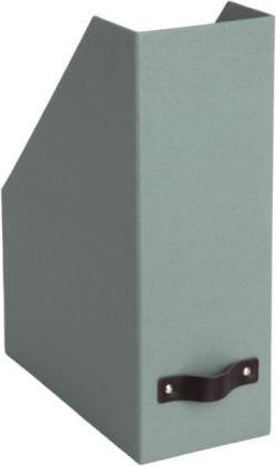 Produktbild Bigso Zeitschriftenbox Leinenbezug Estelle Teal Soft (A4)