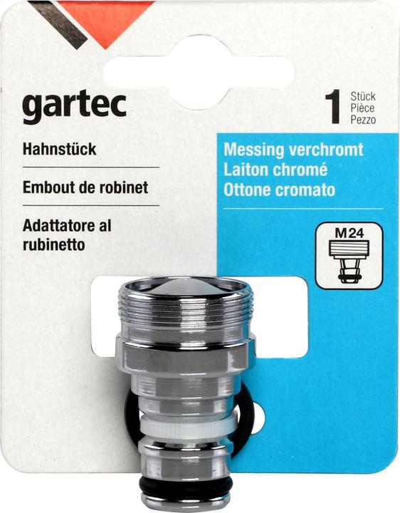 Actual product image Gartec AQUAJET Hahnstück M24 (Tap adaptor)