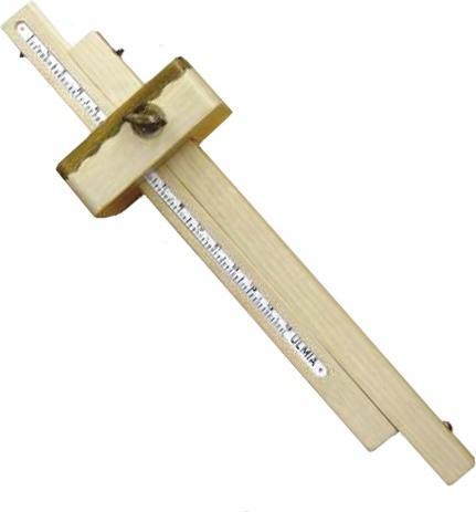 Ulmia 0029S Strumento di misura / calibro per stampi 0029 S Strumento di precisione per l'incisione (mm)