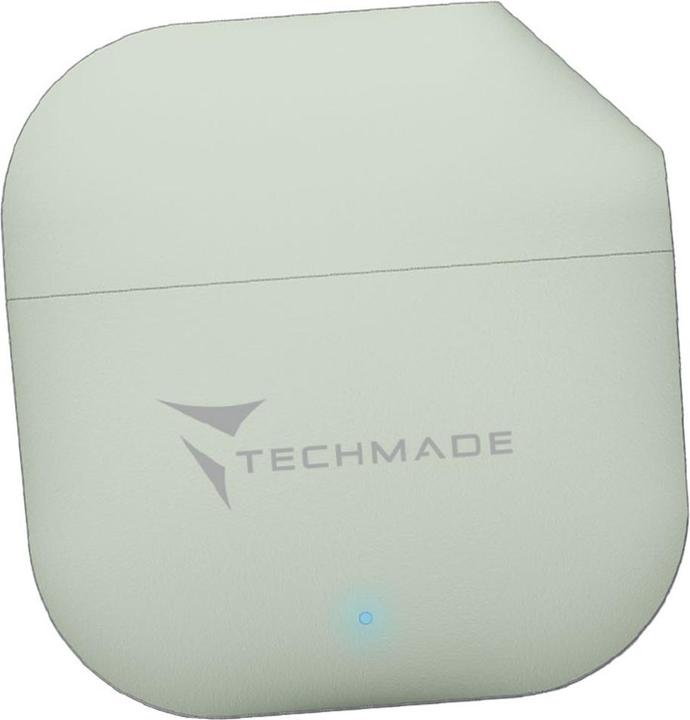 Actual product image Techmade Earbuds XM201 Green (Wireless)
