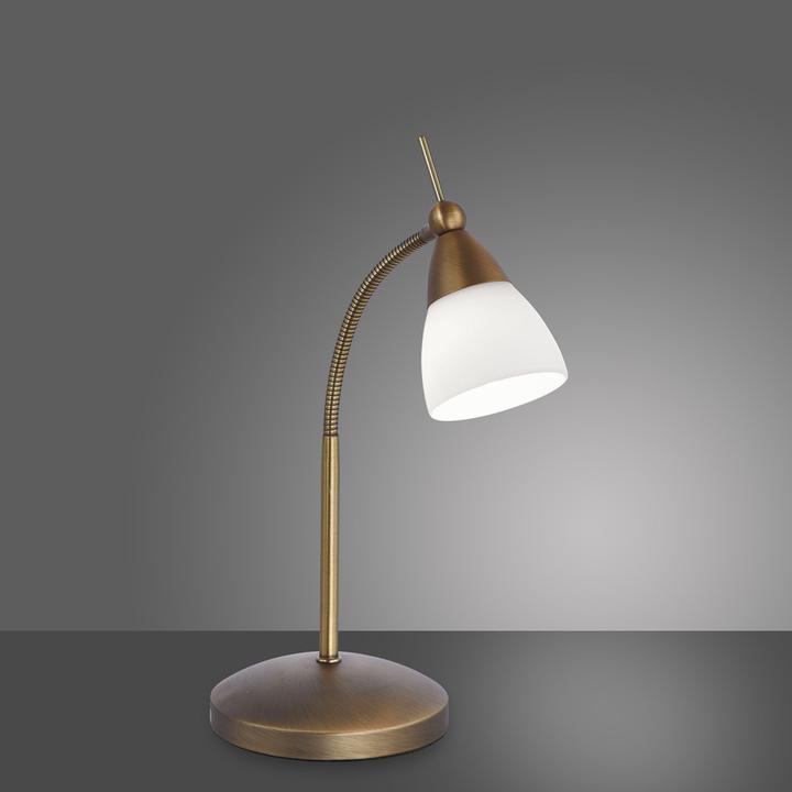 Actual product image Paul Neuhaus antique brass LED table lamp 3000K 3W (265 lm, G9)