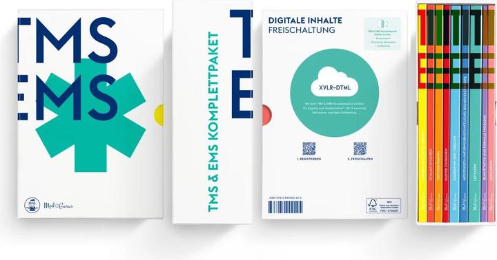 Produktbild TMS & EMS Vorbereitung 2024 Komplettpaket - E-Learning und Kompendium mit Leitfaden, T (Deutsch, Alexander Hetzel, Constantin Lechner, Anselm Pfeiffer, 2023)
