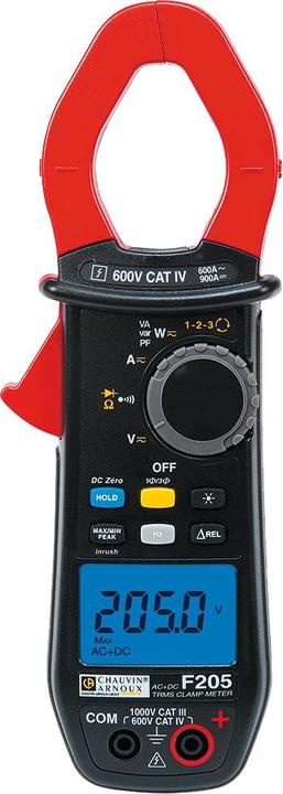 Produktbild Chauvin Arnoux Stromzange, Hand-Multimeter di (CAT III 1000V, CAT IV 600V)