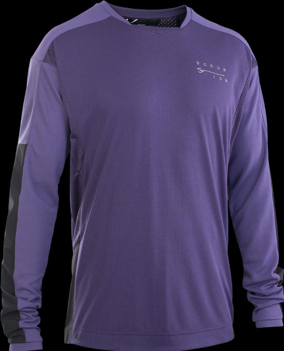 Image du produit ION Bike Jersey Scrub Amp LS BAT men - dark-purple (48)