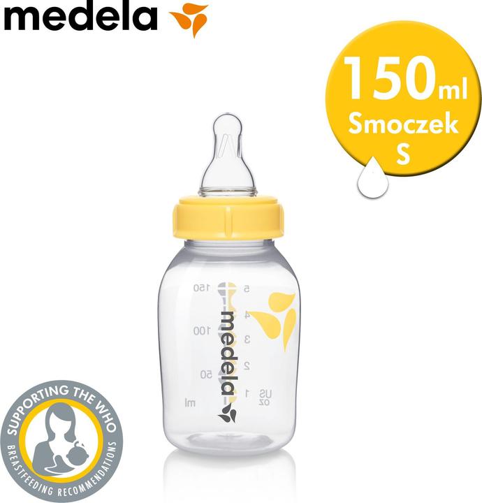 Immagine prodotto Medela Bottiglia per latte materno con tettarella (150 ml)