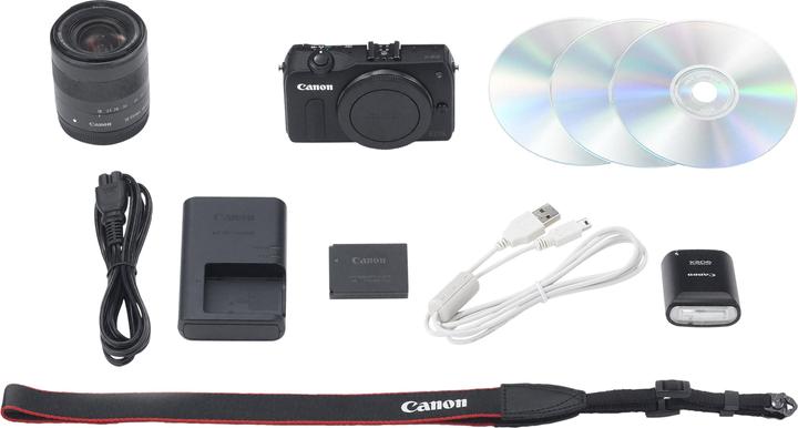 Produktbild Canon EOS-M Kit (18 Mpx, APS-C / DX)