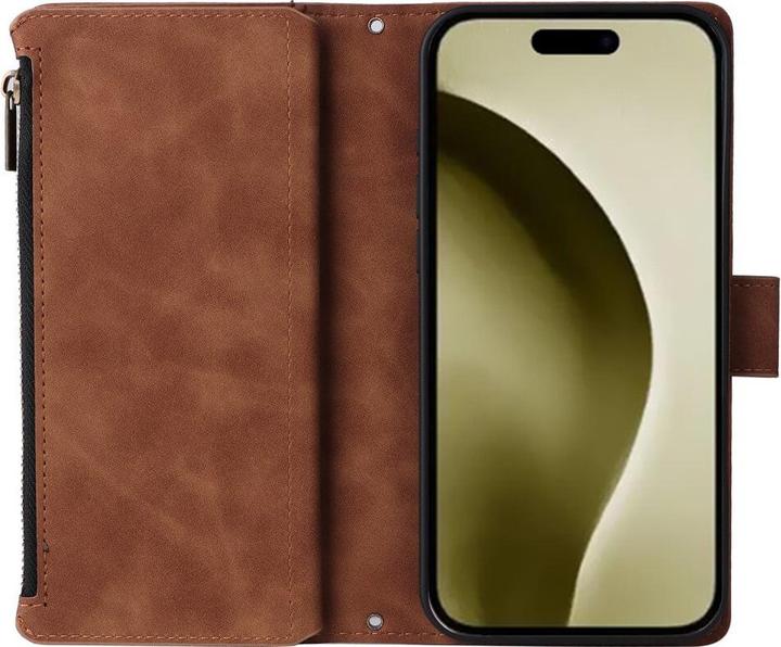 Immagine prodotto Cover-Discount iPhone 16 Pro - Custodia a portafoglio con cordino (Apple iPhone 16 Pro)