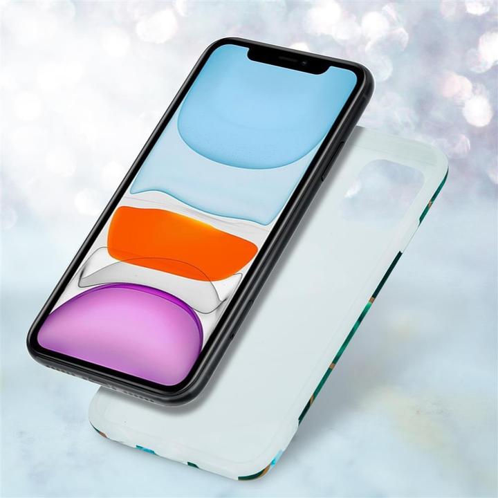 Image du produit Cadorabo Couverture IMD TPU Marbre coloré (Apple iPhone 11)