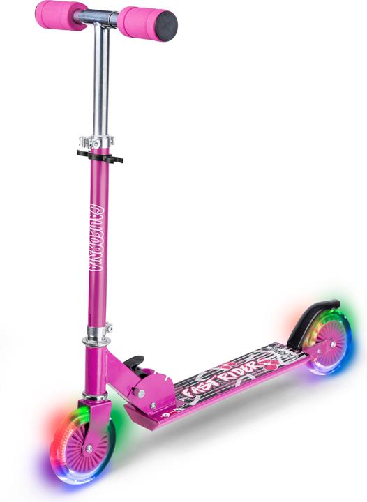 Immagine prodotto California - Pink scooter with LED lights (83154)