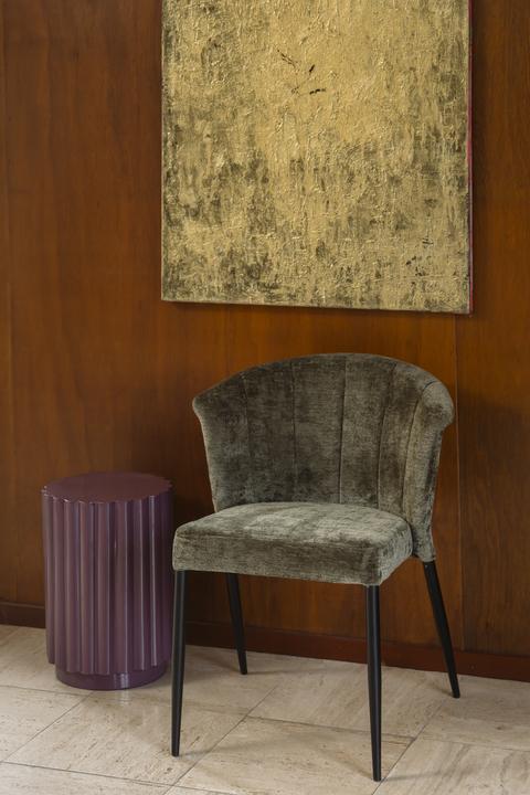 Dutchbone Camila Stool Plum