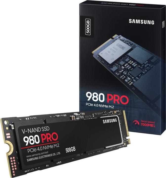 Produktbild Samsung 980 Pro (500 GB, M.2 2280)