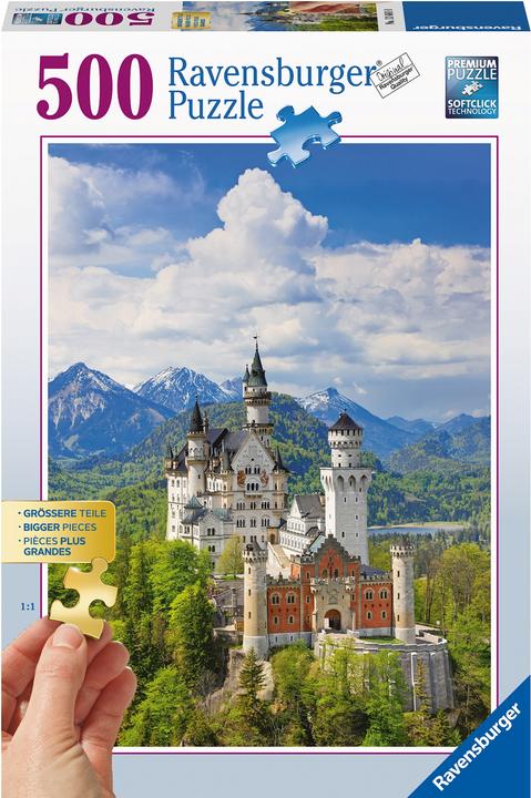 Produktbild Ravensburger Märchenhaftes Schloss (500 Teile)