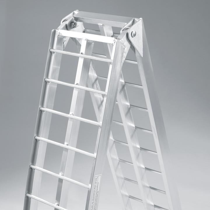 Actual product image Wiltec 2x folding loading ramp scooter ramp ATV Quad portable aluminium 226cm 680kg (89x12 inches 1500lbs)