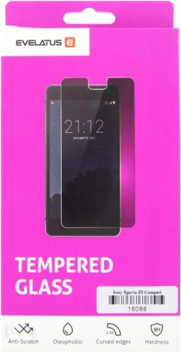 Immagine prodotto Evelatus E5823 Xperia Z5 Compact Vetro temperato (1 Pezzo/i, Sony Xperia Z5 Compact)
