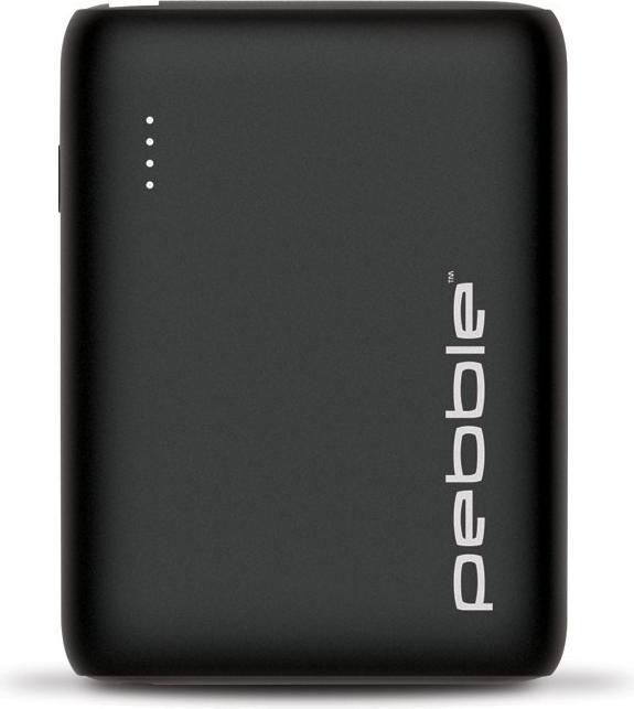 Actual product image veho Pebble PZ10 - Black - Universal - Rectangle - Lithium Polymer (LiPo) - 10000 mA (10000 mAh, 12 W, 37 Wh)