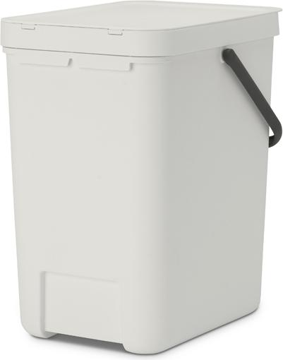 Actual product image Brabantia Sort & Go recycling bin 25 l, light grey (25 l)