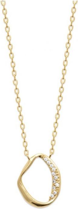 Immagine prodotto Lara COLLANA Placcato - 40+2+3 - ZIRCONI (MAT BIJOU)