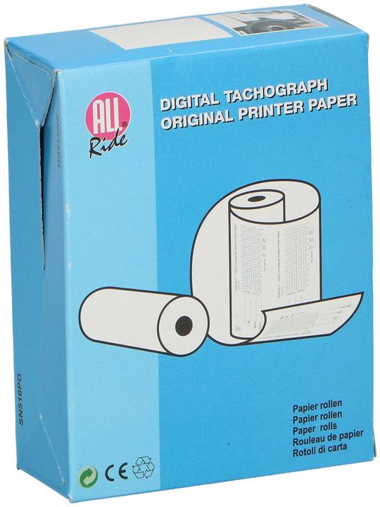 Actual product image All Ride Paper for digital tacho 3pcs
