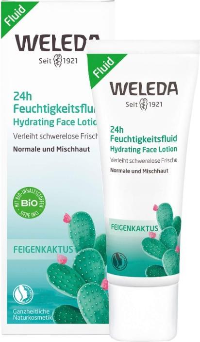 Produktbild Weleda Prickly Pear Hydrating Lotion (30 ml, Tagescreme)