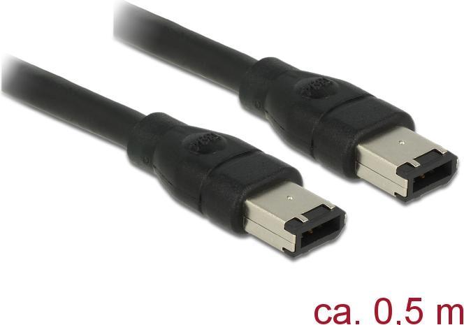 Image du produit Delock Connecteur FireWire 6 broches (0.50 m, FireWire)
