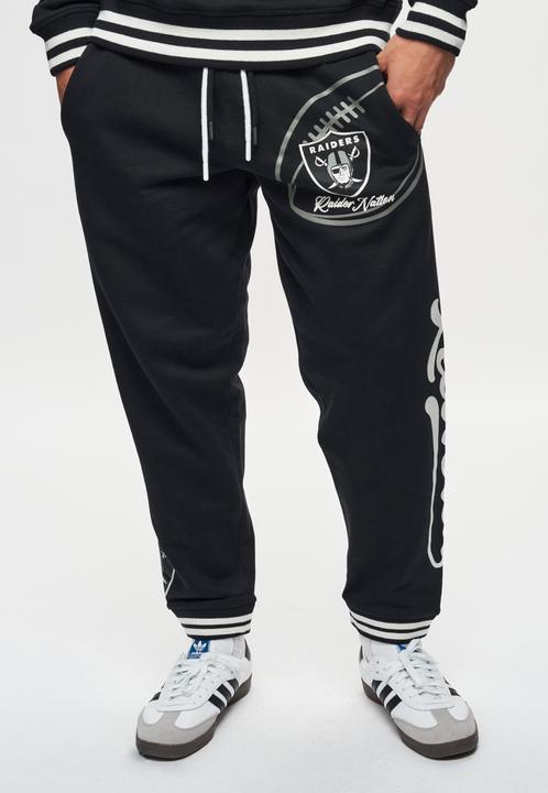 Immagine prodotto Recovered Re:pantaloni della tuta in pile Jogger coperti - Las Vegas Raiders (L)