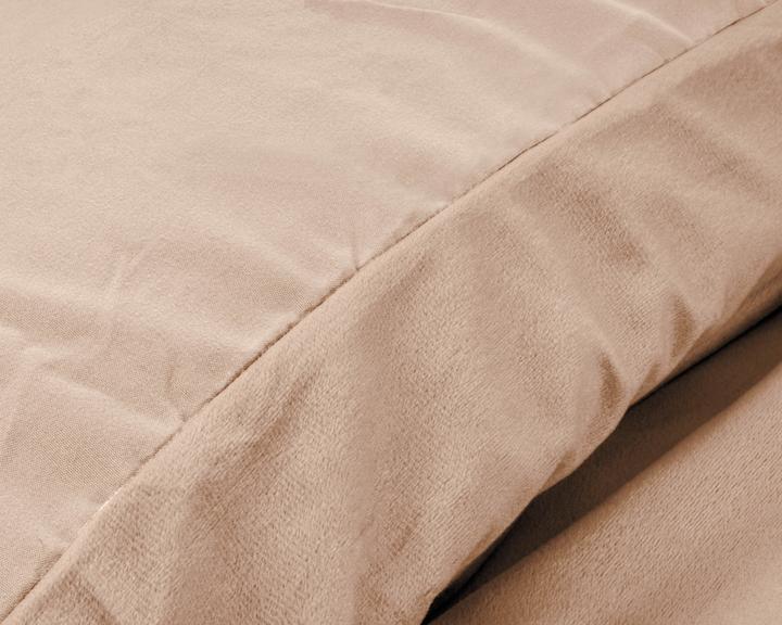 Actual product image Sleeptime Duvet cover velvet plain (Duvet cover, 200 x 220 cm)