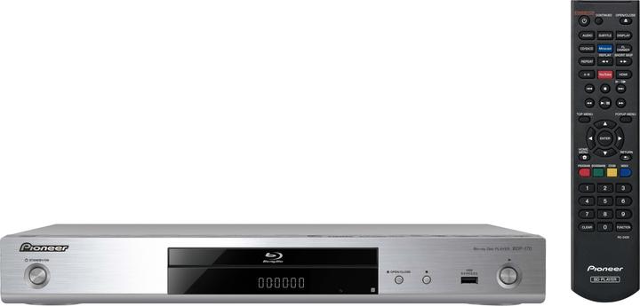 Produktbild Pioneer BDP-170-S - 3D Blu-ray-Player mit WLAN, Miracast und SACD-Wiedergabe (Blu-ray Player)