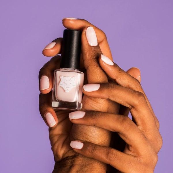 Actual product image All Tigers Nail Lacquer - Vernis 101 WHITE (101 Dance In The Rain, Gel-Effect Nail Polish)