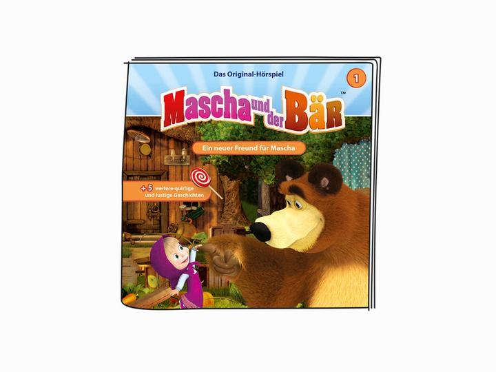 Actual product image Tonies Mascha und der Bär - A new friend for Mascha (German)