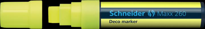 Actual product image Schneider Maxx 260 chalk pen (e) (Yellow, 15 mm, 1 x)