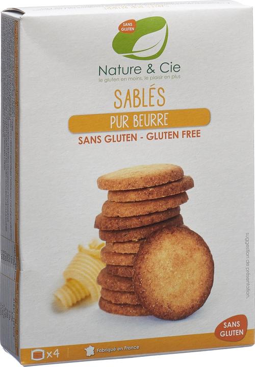 Nature et Cie Guetzli Bio Butter-Sablés glutenfrei 135 g (1 Stk., 135 g)