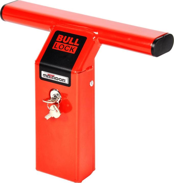 Productafbeelding Matador Vergrendeling laadruimte Bull-Lock 2 Staal, poedercoating L410xB100xH260mm Gewicht 4,7 kg rood