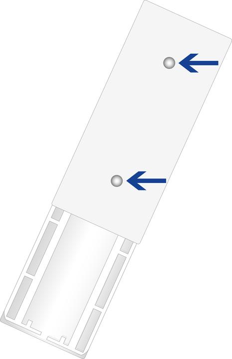 Actual product image Max Hauri Slide-Strip universal holder (0.04 m)