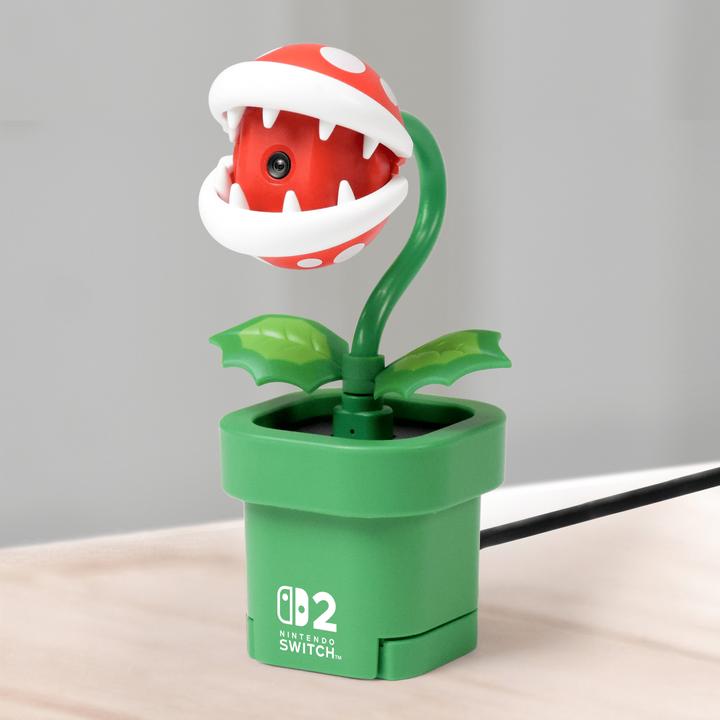 Actual product image Nintendo Piranha plant camera (Switch 2)