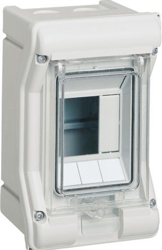 Hager HAG VE103PN Vector IP65, 3 PLE, UV-stable, LE