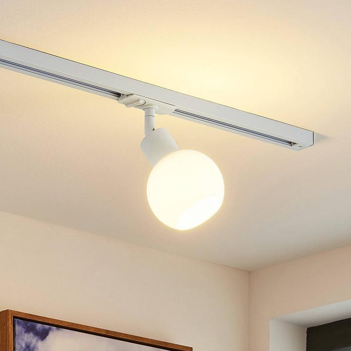 Actual product image Lindby Maart LED spot 1 phase track, white (470 lm, E14)