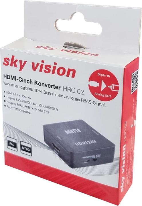 Produktbild Sky Vision HDMI zu RCA Konverter