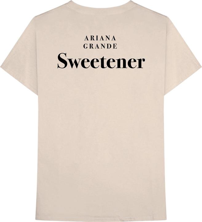 Actual product image Ariana Grande TShirt adult sweetener (XL)