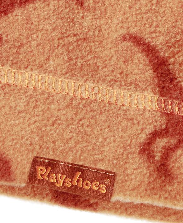 Actual product image Playshoes Cap Fleece Beanie Dinos Ochre Gr. 51 (51)