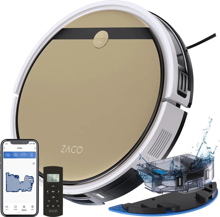 Actual product image Zaco V5 Max (Vacuum mopping robot)