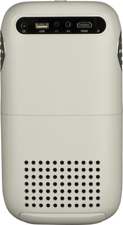 Actual product image Salora - 45BHM2550, LED projector up/right HD 2500 lumen Miracast, wit (Full HD, 200 lm, 1.27:1)