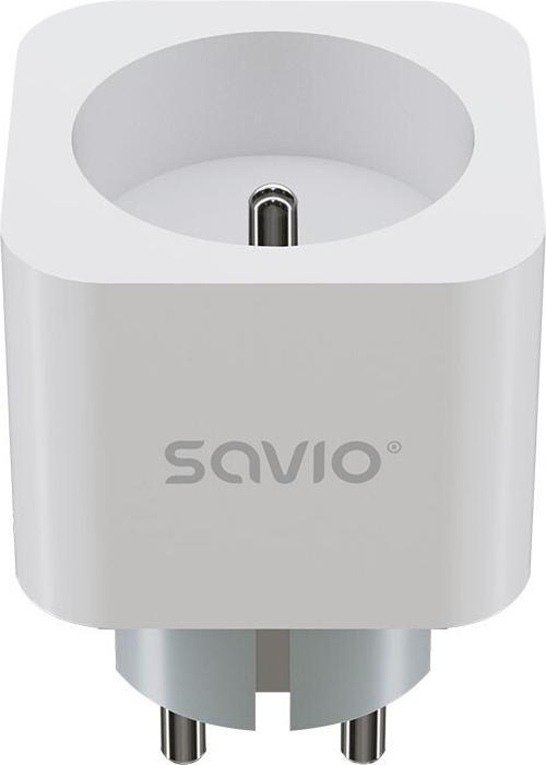 Actual product image Savio Gniazdko Wi-Fi AS-01 3-pak białe