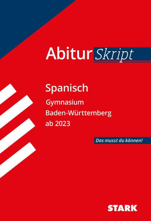 Etichetta energetica AbiturSkript - Spanisch - BaWü (Inglese, Tedesco, Silvia Vega Ordóñez, 2022)