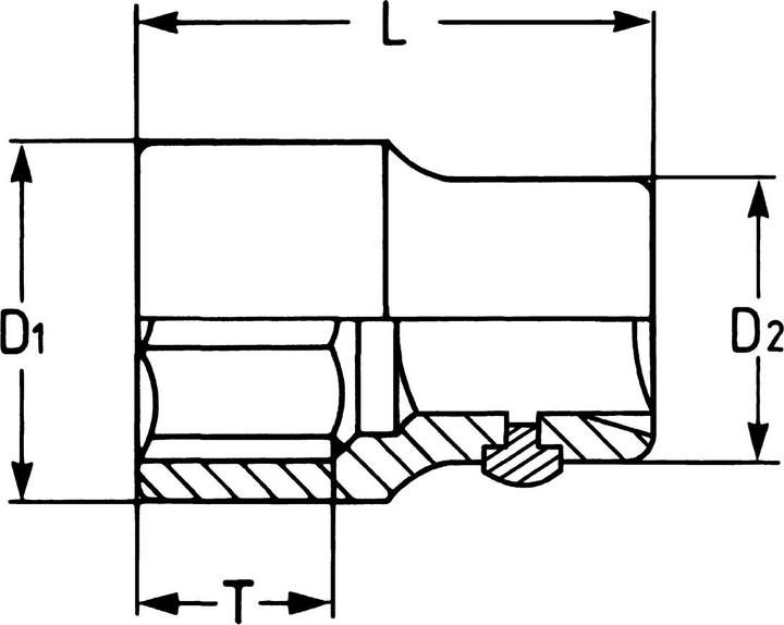 Produktbild HEYCO Steckschlüssel-Einsätze 32 mm (32 mm)