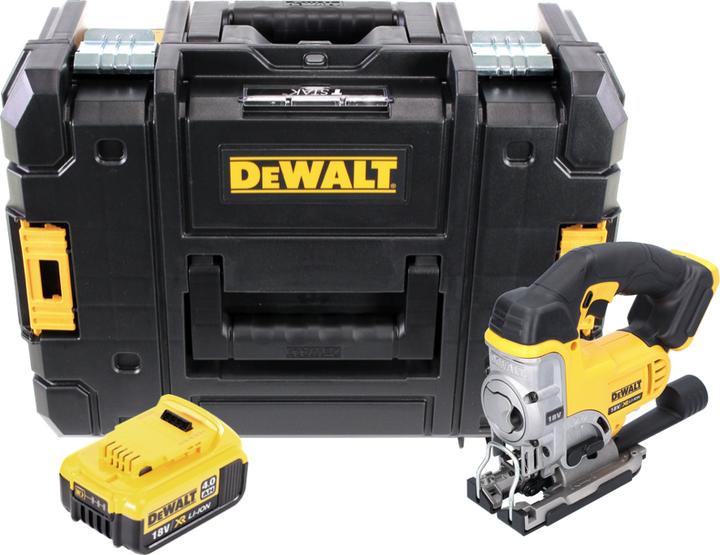 Actual product image DeWalt DCS 331 NT Battery jigsaw 18 V + 1x battery 4.0 Ah + TSTAK - without charger